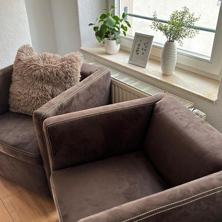 Malerische Maisonettewohnung Mit Zwei Balkonen Plauen Eksteriør bilde